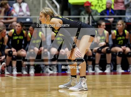 Thumbnail 2 in Blum vs. Harrold (UIL 1A Volleyball Final) photogallery.