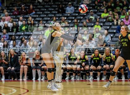 Thumbnail 1 in Blum vs. Harrold (UIL 1A Volleyball Final) photogallery.