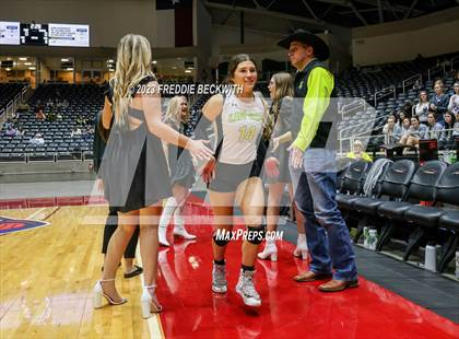 Thumbnail 1 in Blum vs. Harrold (UIL 1A Volleyball Final) photogallery.
