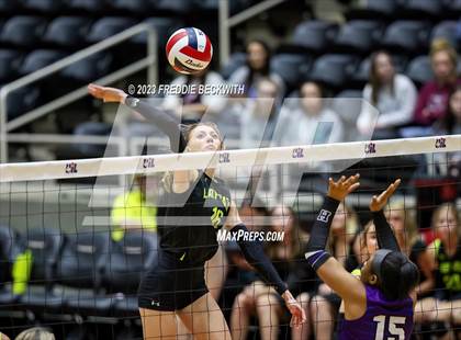 Thumbnail 1 in Blum vs. Harrold (UIL 1A Volleyball Final) photogallery.