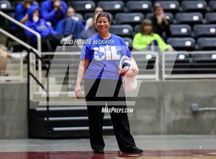 Thumbnail 1 in Blum vs. Harrold (UIL 1A Volleyball Final) photogallery.