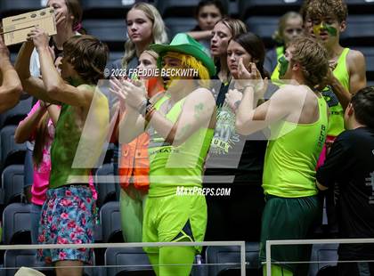 Thumbnail 3 in Blum vs. Harrold (UIL 1A Volleyball Final) photogallery.