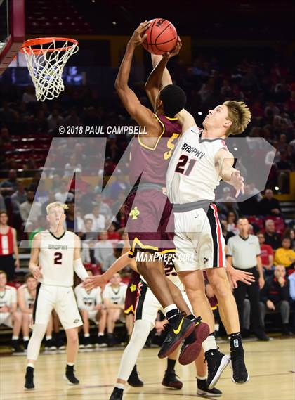 Thumbnail 2 in Brophy vs Mountain Pointe (AIA 6A Semifinal) photogallery.