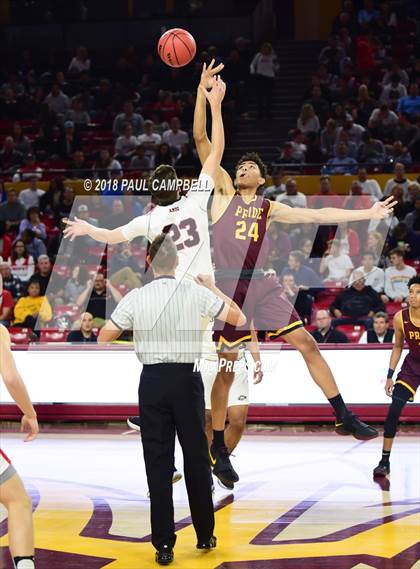 Thumbnail 2 in Brophy vs Mountain Pointe (AIA 6A Semifinal) photogallery.