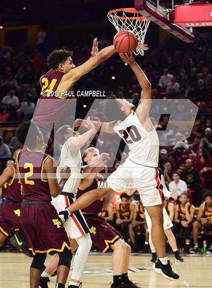 Thumbnail 2 in Brophy vs Mountain Pointe (AIA 6A Semifinal) photogallery.
