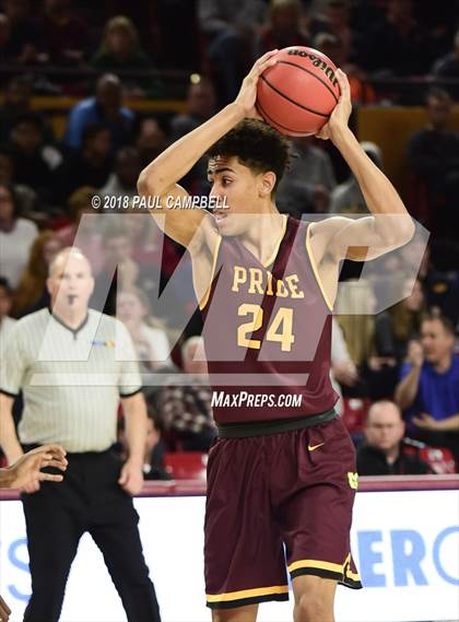Thumbnail 2 in Brophy vs Mountain Pointe (AIA 6A Semifinal) photogallery.