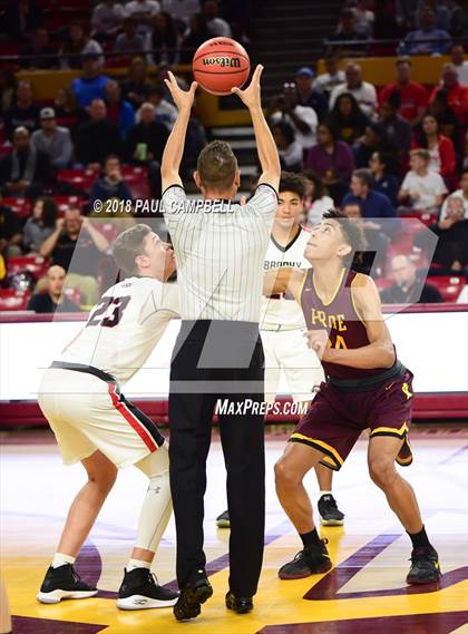 Thumbnail 1 in Brophy vs Mountain Pointe (AIA 6A Semifinal) photogallery.