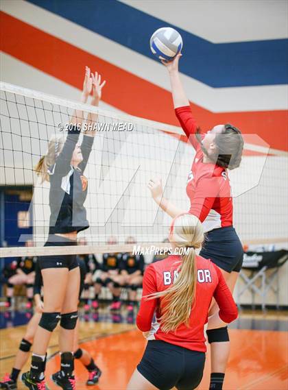 Thumbnail 1 in Bangor vs. Marcellus (SAC Tournament) photogallery.