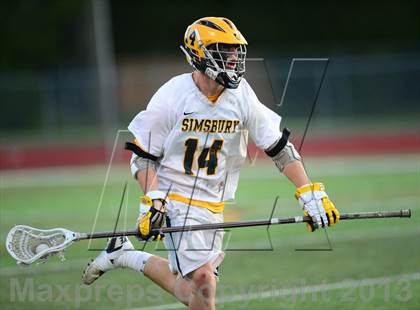 Thumbnail 3 in Staples vs. Simsbury (CIAC Class L Semifinal) photogallery.
