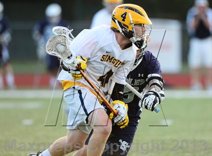 Thumbnail 2 in Staples vs. Simsbury (CIAC Class L Semifinal) photogallery.