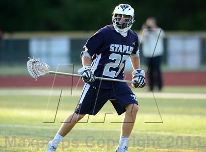Thumbnail 2 in Staples vs. Simsbury (CIAC Class L Semifinal) photogallery.
