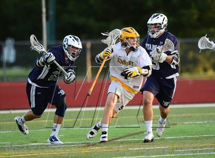 Thumbnail 2 in Staples vs. Simsbury (CIAC Class L Semifinal) photogallery.
