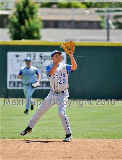 Thumbnail 3 in Rocklin vs. Oak Ridge (CIF SJS D2 Playoffs) photogallery.