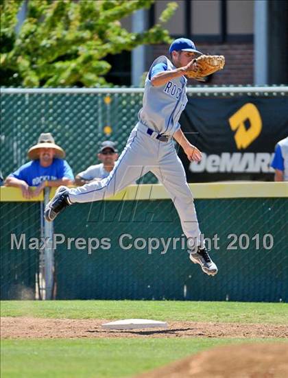 Thumbnail 3 in Rocklin vs. Oak Ridge (CIF SJS D2 Playoffs) photogallery.