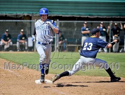 Thumbnail 1 in Rocklin vs. Oak Ridge (CIF SJS D2 Playoffs) photogallery.