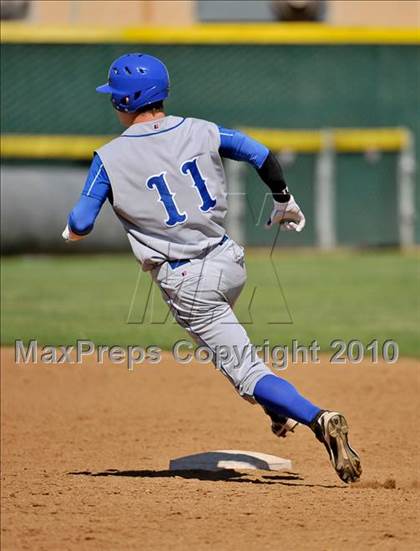 Thumbnail 2 in Rocklin vs. Oak Ridge (CIF SJS D2 Playoffs) photogallery.