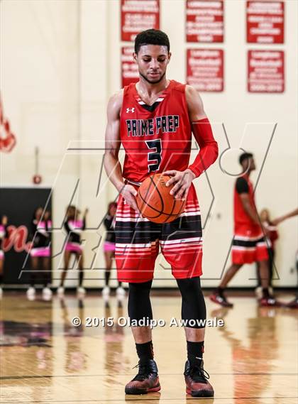 Thumbnail 2 in Kimball [Justin F.] vs Prime Prep photogallery.