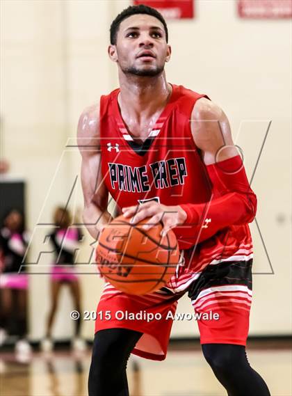 Thumbnail 3 in Kimball [Justin F.] vs Prime Prep photogallery.