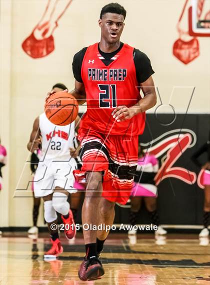 Thumbnail 1 in Kimball [Justin F.] vs Prime Prep photogallery.
