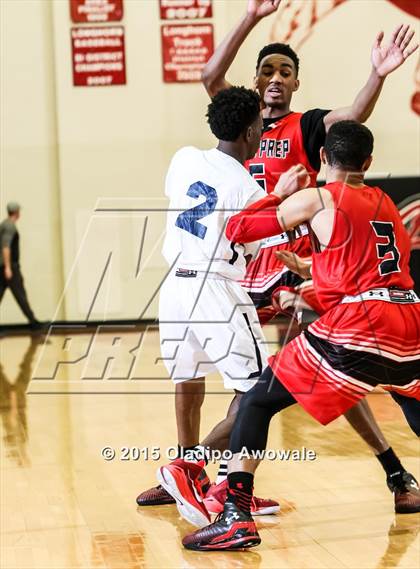Thumbnail 3 in Kimball [Justin F.] vs Prime Prep photogallery.