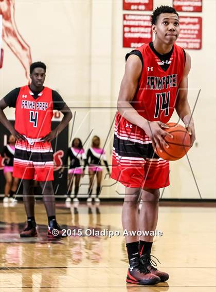 Thumbnail 1 in Kimball [Justin F.] vs Prime Prep photogallery.