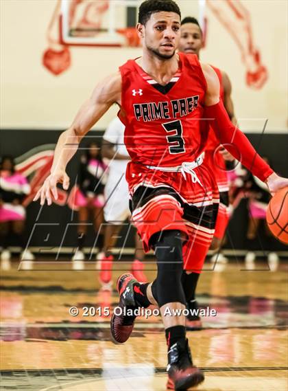 Thumbnail 2 in Kimball [Justin F.] vs Prime Prep photogallery.