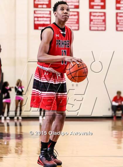 Thumbnail 3 in Kimball [Justin F.] vs Prime Prep photogallery.