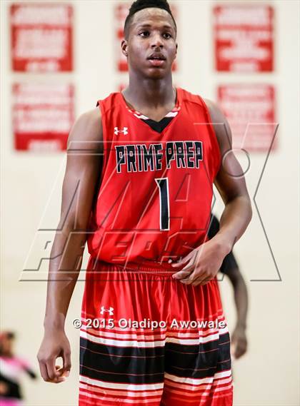 Thumbnail 2 in Kimball [Justin F.] vs Prime Prep photogallery.
