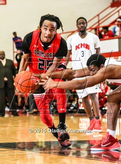 Thumbnail 2 in Kimball [Justin F.] vs Prime Prep photogallery.