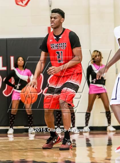 Thumbnail 2 in Kimball [Justin F.] vs Prime Prep photogallery.