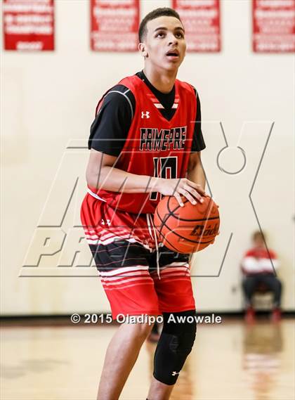 Thumbnail 1 in Kimball [Justin F.] vs Prime Prep photogallery.