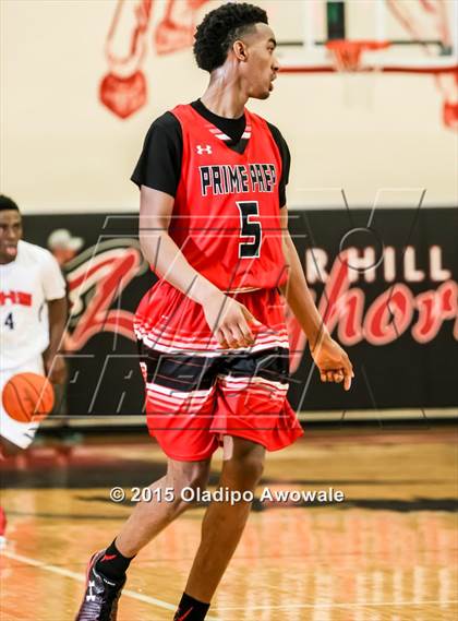 Thumbnail 1 in Kimball [Justin F.] vs Prime Prep photogallery.