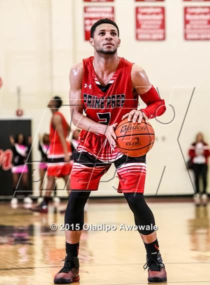Thumbnail 2 in Kimball [Justin F.] vs Prime Prep photogallery.