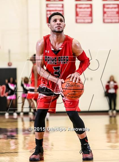 Thumbnail 1 in Kimball [Justin F.] vs Prime Prep photogallery.