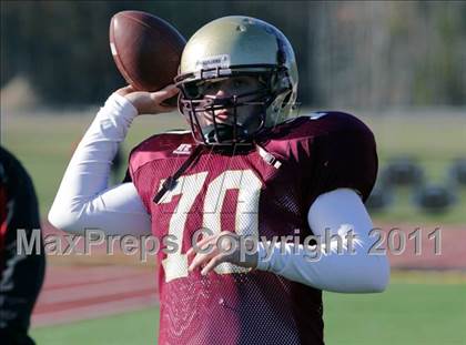Thumbnail 3 in Thornton Academy vs South Portland (MPA Class A West Regional Semifinal) photogallery.