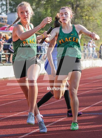 Thumbnail 3 in FVL Championships  (300 Low Hurdles, 4x100 Relay, 4x400 Relay) photogallery.