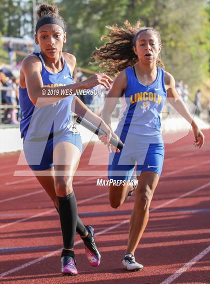 Thumbnail 2 in FVL Championships  (300 Low Hurdles, 4x100 Relay, 4x400 Relay) photogallery.