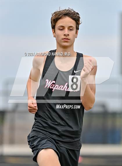 Thumbnail 1 in IHSAA Delta Sectionals (1600 Meter) photogallery.