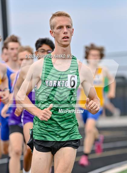 Thumbnail 2 in IHSAA Delta Sectionals (1600 Meter) photogallery.