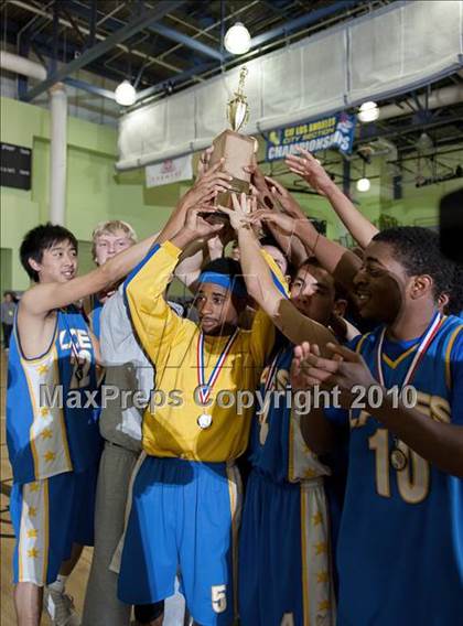 Thumbnail 3 in LACES vs. View Park (CIF LA City Section Small School Final) photogallery.