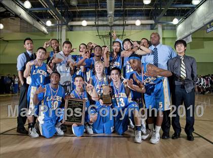 Thumbnail 1 in LACES vs. View Park (CIF LA City Section Small School Final) photogallery.