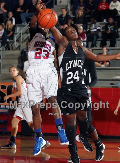 Thumbnail 3 in Bishop Lynch vs. Duncanville (Thanksgiving Hoopfest) photogallery.