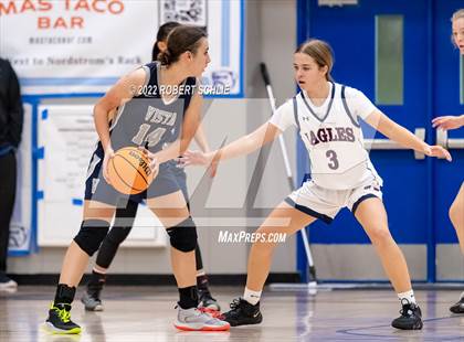 Thumbnail 1 in Vista del Lago vs Pleasant Grove (Folsom-Vista Winter Classic) photogallery.