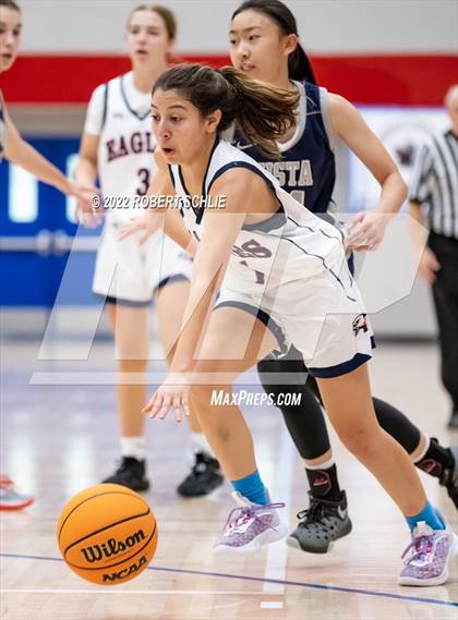 Thumbnail 2 in Vista del Lago vs Pleasant Grove (Folsom-Vista Winter Classic) photogallery.