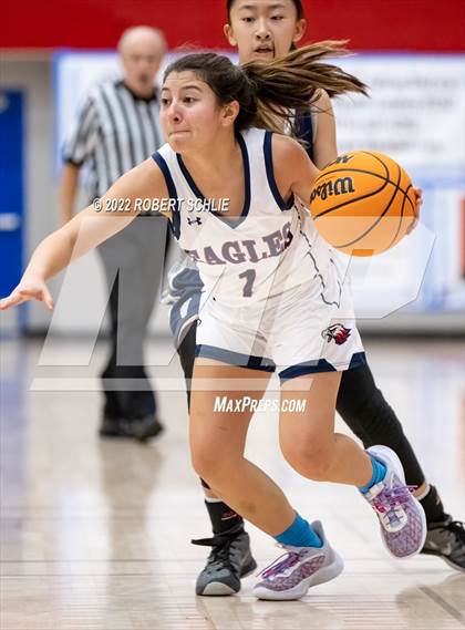 Thumbnail 1 in Vista del Lago vs Pleasant Grove (Folsom-Vista Winter Classic) photogallery.