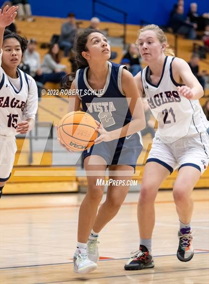 Thumbnail 2 in Vista del Lago vs Pleasant Grove (Folsom-Vista Winter Classic) photogallery.