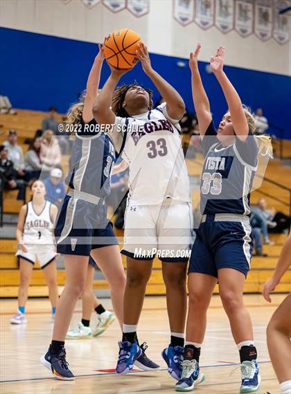 Thumbnail 1 in Vista del Lago vs Pleasant Grove (Folsom-Vista Winter Classic) photogallery.