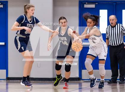 Thumbnail 3 in Vista del Lago vs Pleasant Grove (Folsom-Vista Winter Classic) photogallery.