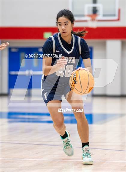 Thumbnail 2 in Vista del Lago vs Pleasant Grove (Folsom-Vista Winter Classic) photogallery.