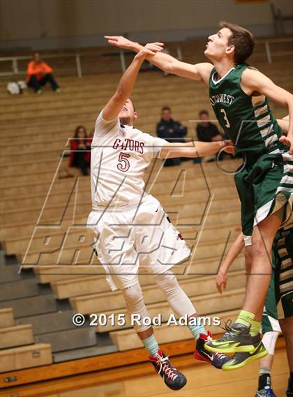 Thumbnail 2 in North Star vs. Lincoln Southwest (Heartland Athletic Conference Tournament) photogallery.